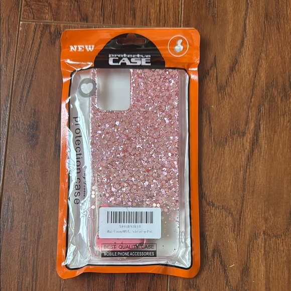 NWT Motorola MOTO G53/G23/G13 Phone Case Heart Pink Sparkly Stand - Picture 2 of 7